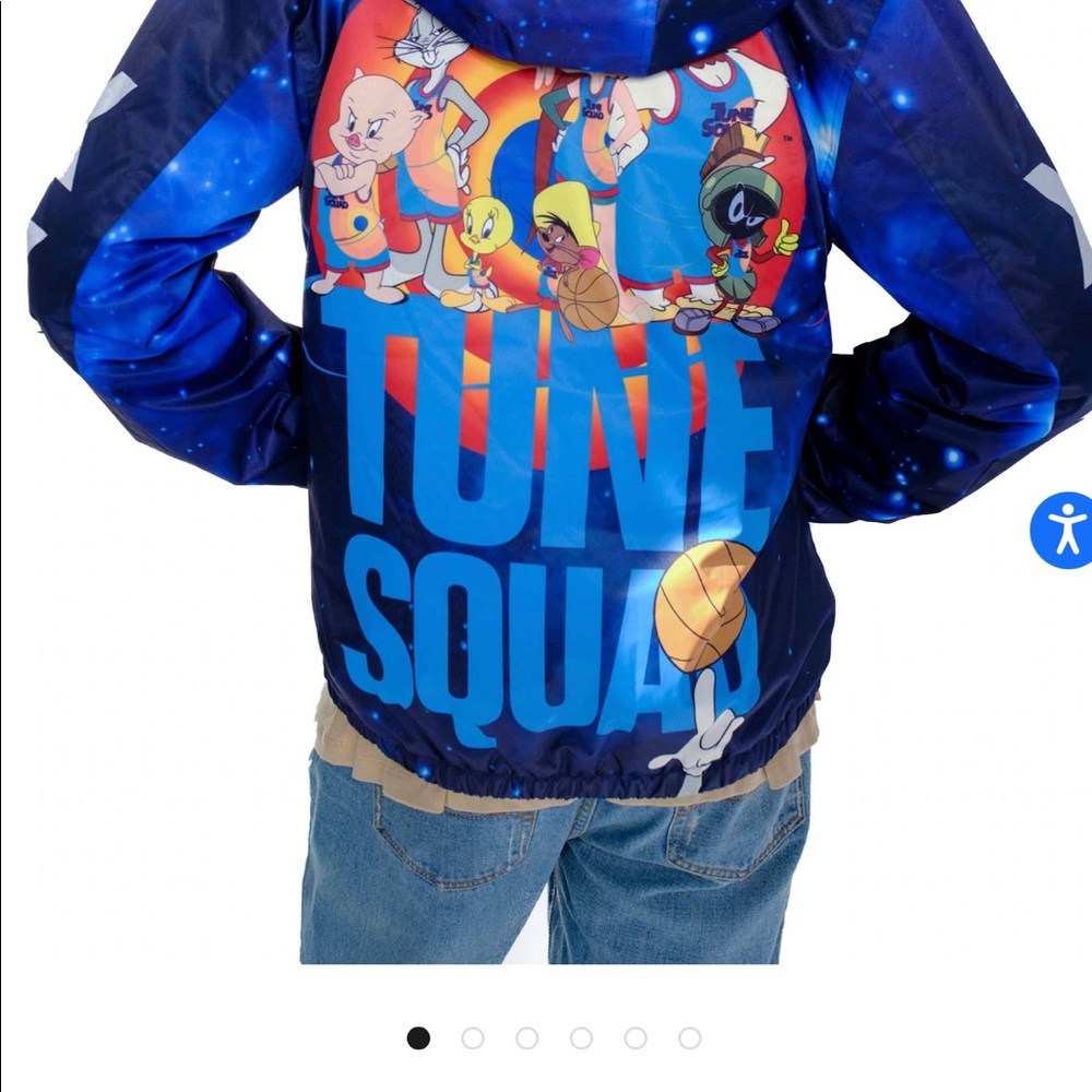 Members Only Space Jam Hooded Jacket